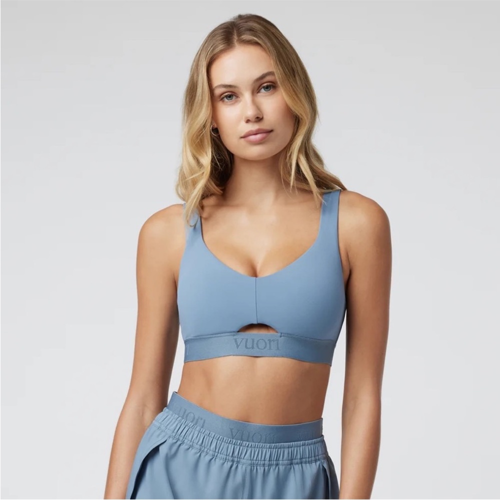 Vuori Women's Slate Blue Sports Bra
